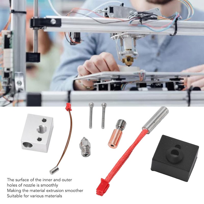 High Temperature Bimetal Throat 24V 40W Heating Block Kit for Ender 3 S1 Pro CR10 - Image 4